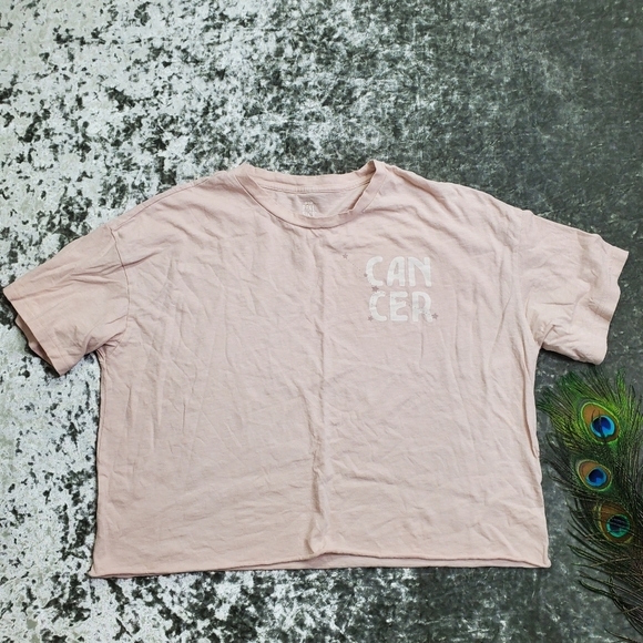 Aerie Real Soft Cropped Cancer Top - Picture 1 of 6